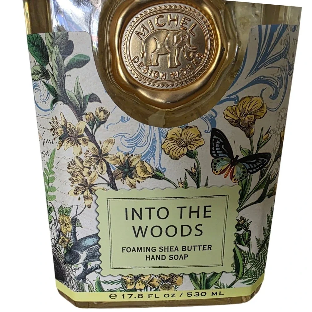 Michel Design Works Into The Woods Foaming Shea Butter‎ Hand Soap 17.8 fl oz NEW